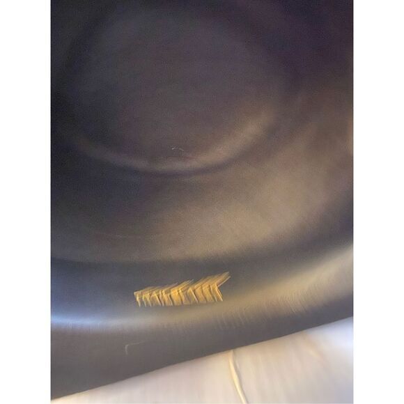 Bee hat Co USA Trailblazer large western Black Wool Felt Jack Daniels - Picture 3 of 4